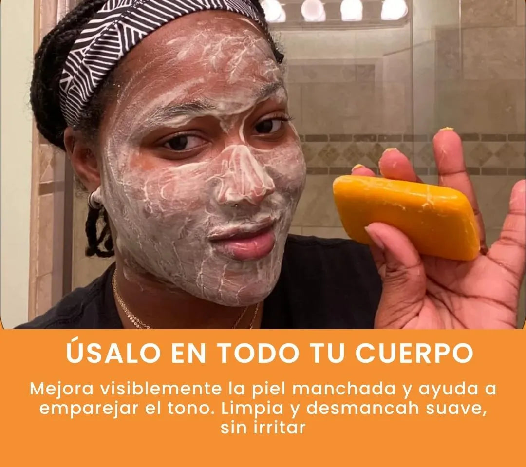 Aurea® | Jabón Antimanchas con cúrcuma