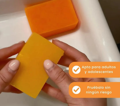 Aurea® | Jabón Antimanchas con cúrcuma