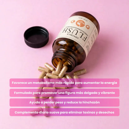 FLUSH® Fibra + Magnesio  | Elimina el estreñimiento en 5 días