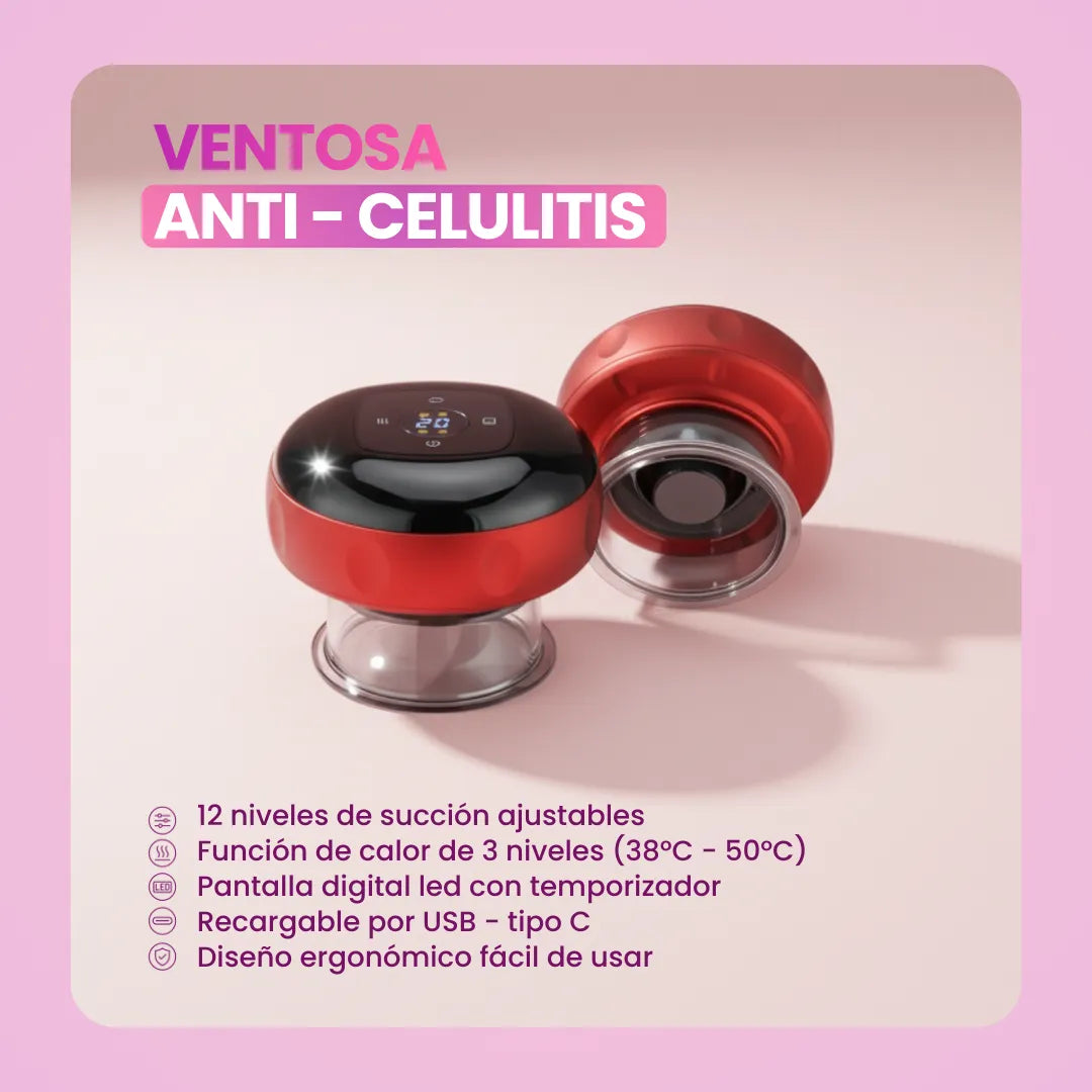 Terapia de Ventosas - Elimina la celulítis en 2 semanas